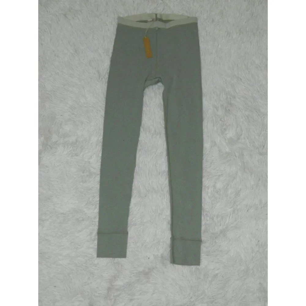 Skims Leggings Little Girls  Pointelle‎ Mineral  Sleep Thermals Size 8